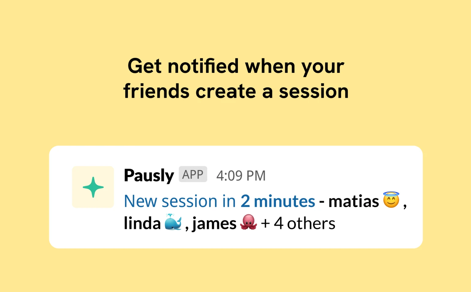 Personal notification