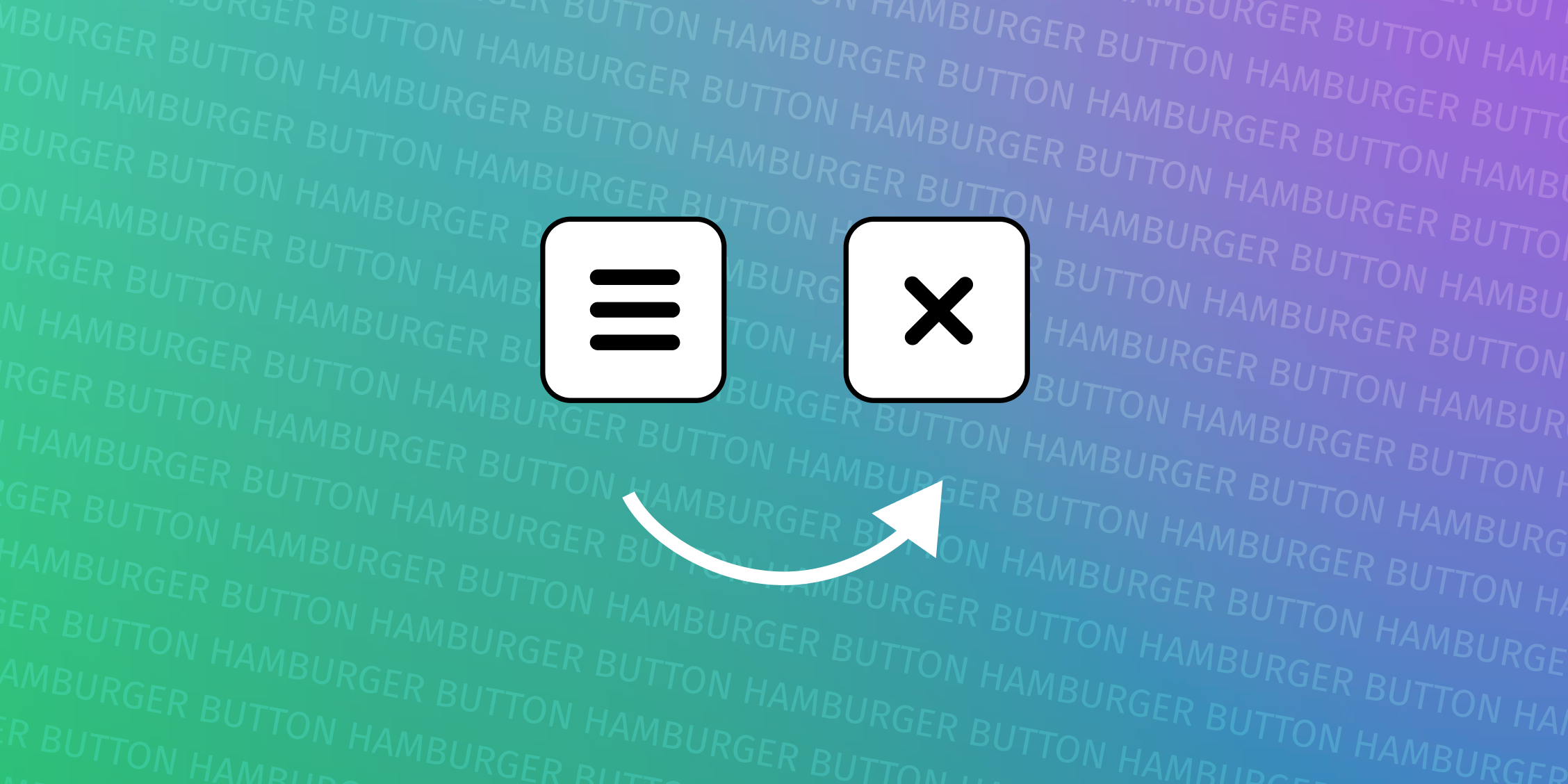 Accessible hamburger buttons without JavaScript
