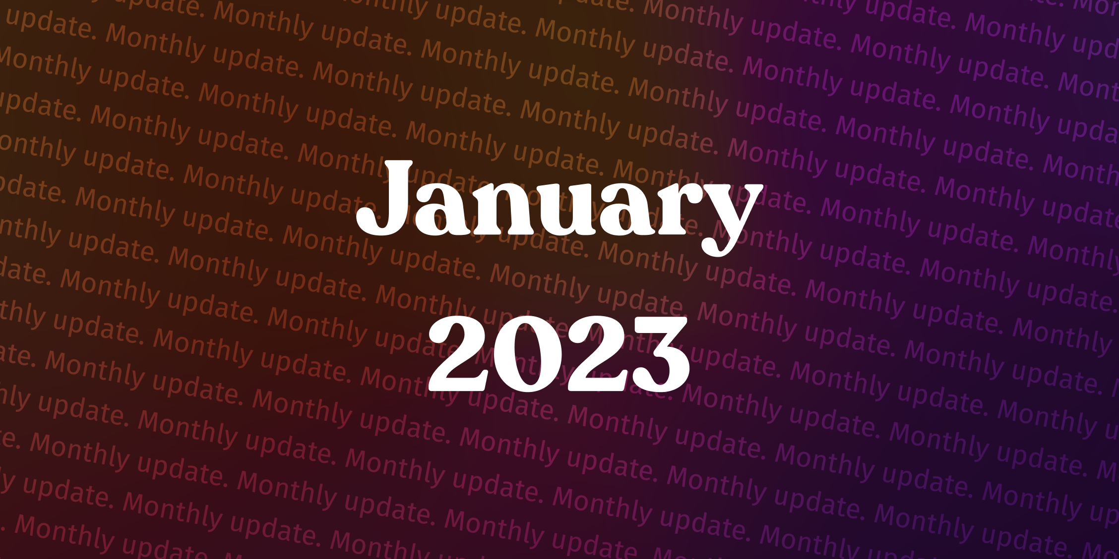 What’s new in Pausly, January 2023
